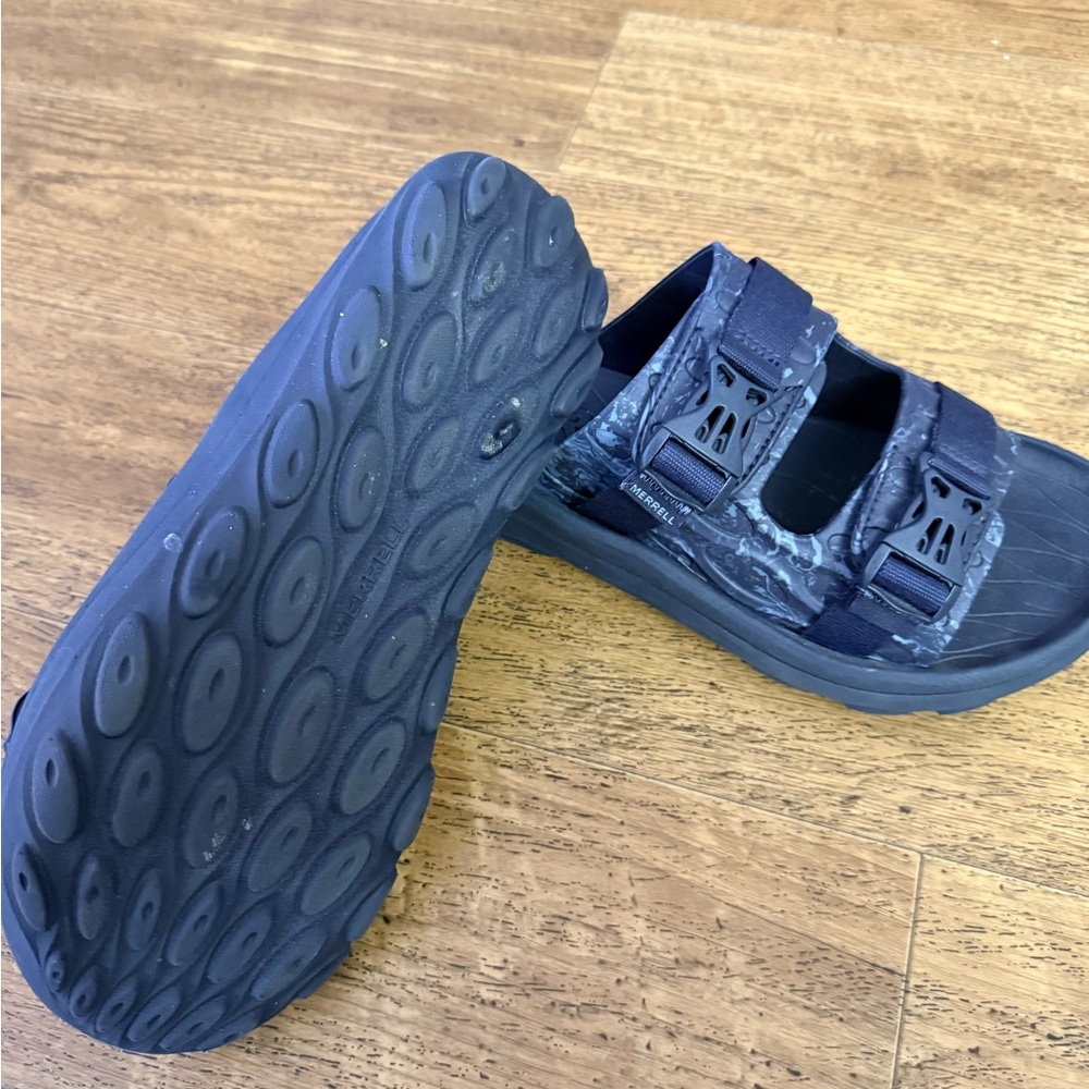 Merrell men Navy Blue Sandals - Picture 3 of 5
